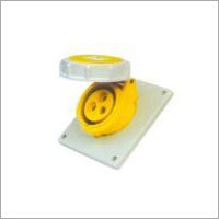 Industrial Plugs & Sockets - Polycarbonate, 100x100x50mm, Yellow, 32A, 380V | Durable, Reliable, Weatherproof, IP67