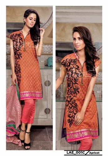 Lala classic-3 Pakistani lawn Embriodary suit