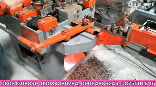 AUTOMATIC HI SPEED WIRE NAIL MAKING MACHINE