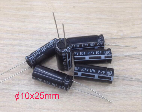 Cylinder-shaped super capacitor