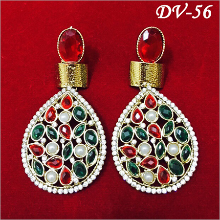 Designer Kundan Earrings