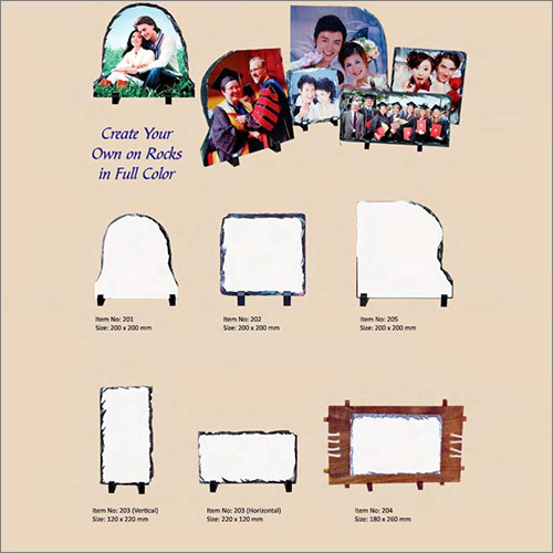 Sublimation Photo Rocks Service