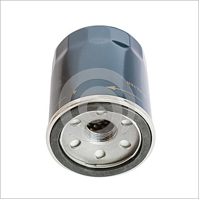 Automobile Oil Filter Isolated