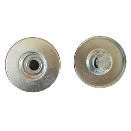 Maruti Oil Filter Bottom Cap - Metal, 50mm Diameter, Silver Finish | Easy Installation, Leak Proof, Perfect Fit