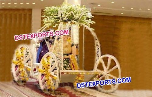 Indian Wedding Dulhan Entry Buggy Doli Indian Wedding Dulhan