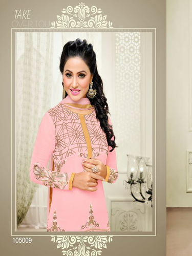 Faux Georgette Heena Khan Salwar Suit