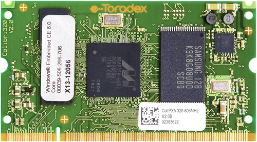 Colibri PXA320 806MHz IT Computer on Module