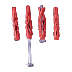 Plastic wall plug