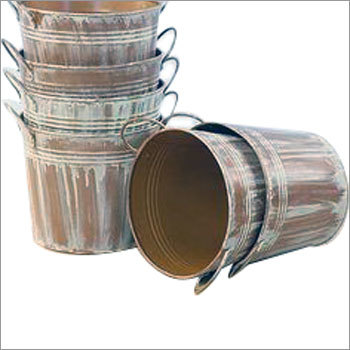 Handmade Galvanized Bucket