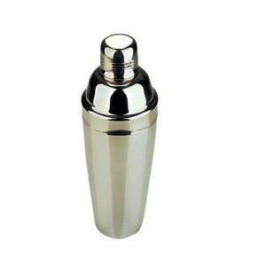 White Stainless Steel Cocktail Shaker