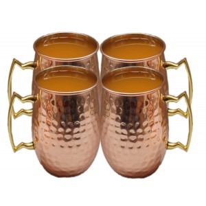 Authentic Hand Hammered Copper Moscow Mule Mug