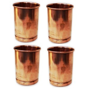 Handmade Pure Copper Water Glass