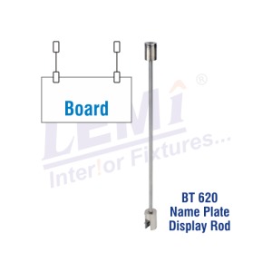 Name Plate Display Rod
