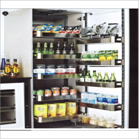 SS Pantry Unit 4 Layers