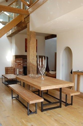 Vintage wooden Dining table and Chairs