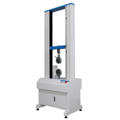 Digital Displaying Double Column Electronic Tensile Strength Tester - Color: White