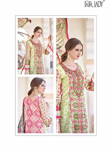 Cotton Embroidery Suit