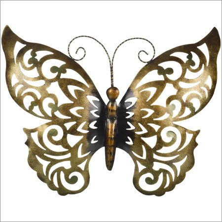 Malik Designs Iron Butterfly Wall Hanging