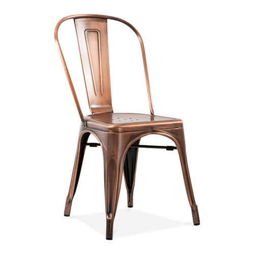 Industrial Copper Chair Length: 58.75 Inch (In)