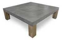 Concrete Top Square coffee table