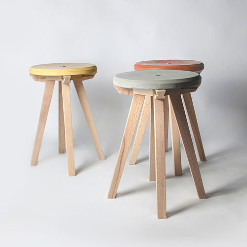 Concrete Top Stools