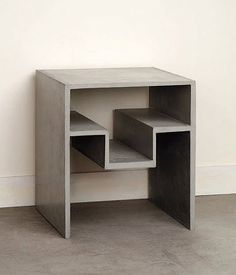 Concrete High Side Table