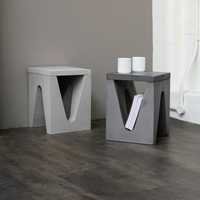 Concrete Small Side Table
