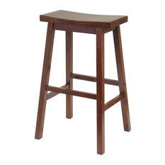 Winsome Saddle Bar Stool Length: 58.79 Inch (In)