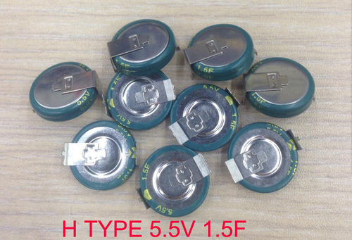 Button capacitor