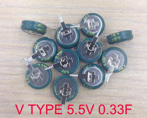V shape super capacitor