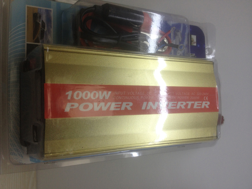Modified Wave Power Inverter - Aluminum, 6x4x2 Inches, 1500W Output | High Efficiency, Clean Waveform, Overload Protection