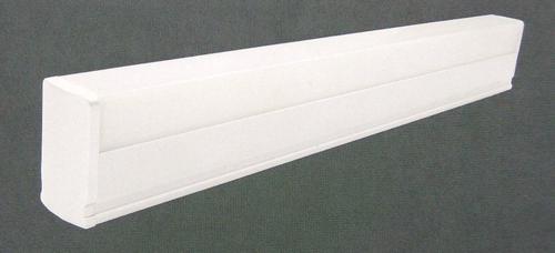 T-5 Square Tube Light - Plastic, 1200mm x 75mm x 25mm, White | Rugged Design, Extended Durability, Energy Efficient, 2-Year Warranty