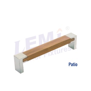 Wood + S.S. Cabinet Handles