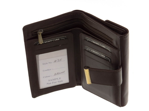 Brown Leather Wallet for Men