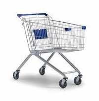 Stainless Steel Mini Supermarket Trolley