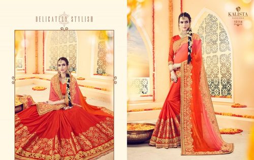 Embroidery Saree