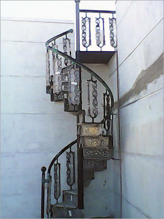 Iron Spiral Stairs
