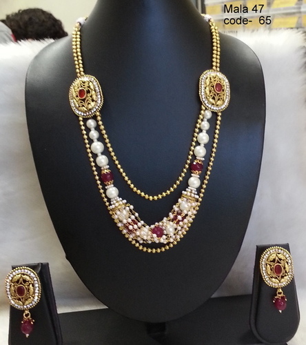 Copper Alloy Antique Maala Set