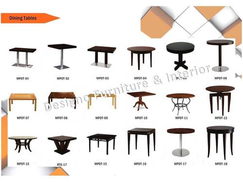 Wooden Restaurant Tables