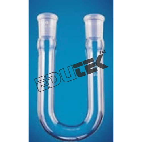 Glass Absorption Tube - High-Grade Borosilicate Glass | Ideal for Chemical Testing, Laboratory Usage