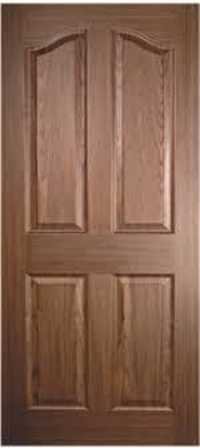 4P Teak Moulded Doors