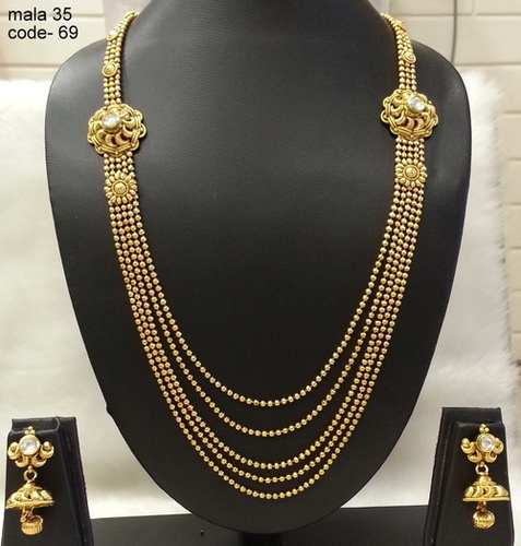 Copper Alloy Antique Maala Set