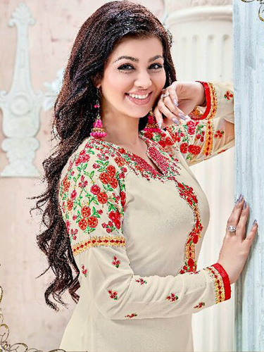 Georgette Straight Salwar Suit