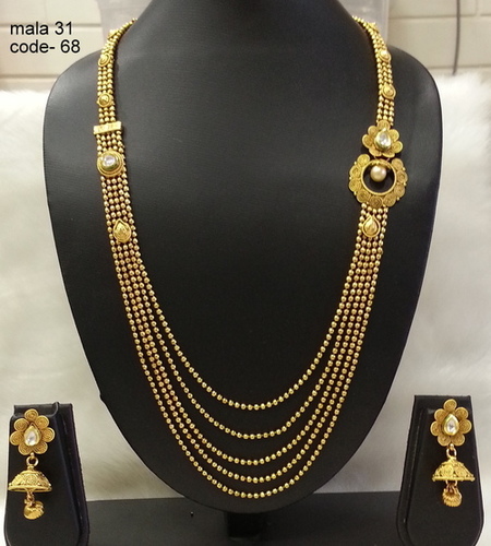 Copper Alloy Antique Maala Set