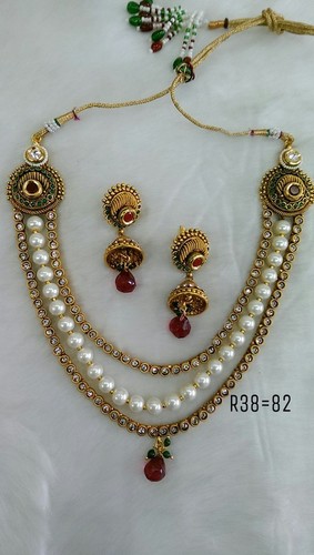 Copper Alloy Antique Maala Set