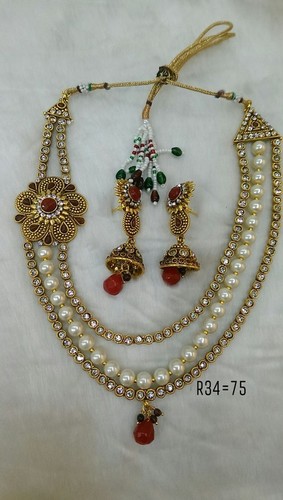 Copper Alloy Antique Maala Set