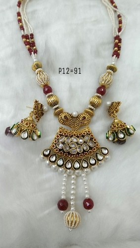 Copper Alloy Antique Maala Set