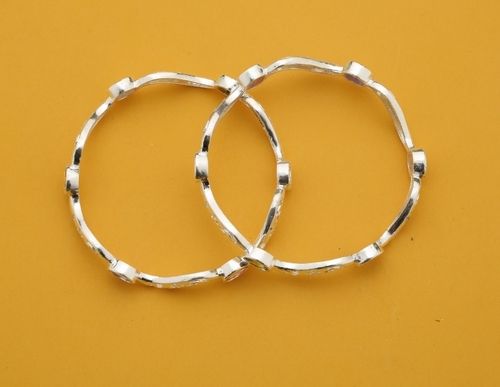 baby silver bangles with price