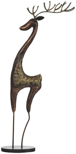 Malik Designs Iron Deer Statue