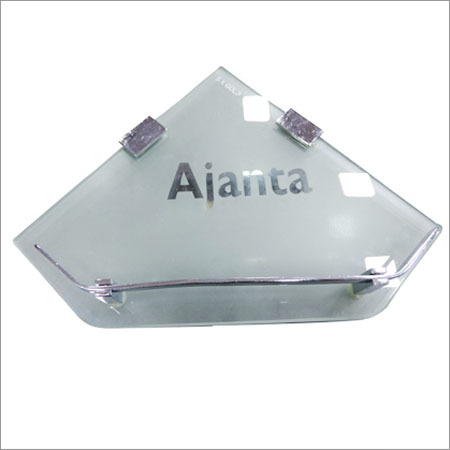 Ajanta Glass Corner Self